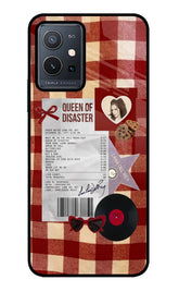 Queen of Disaster Vivo Y75 5G/Vivo T1 5G Glass Case